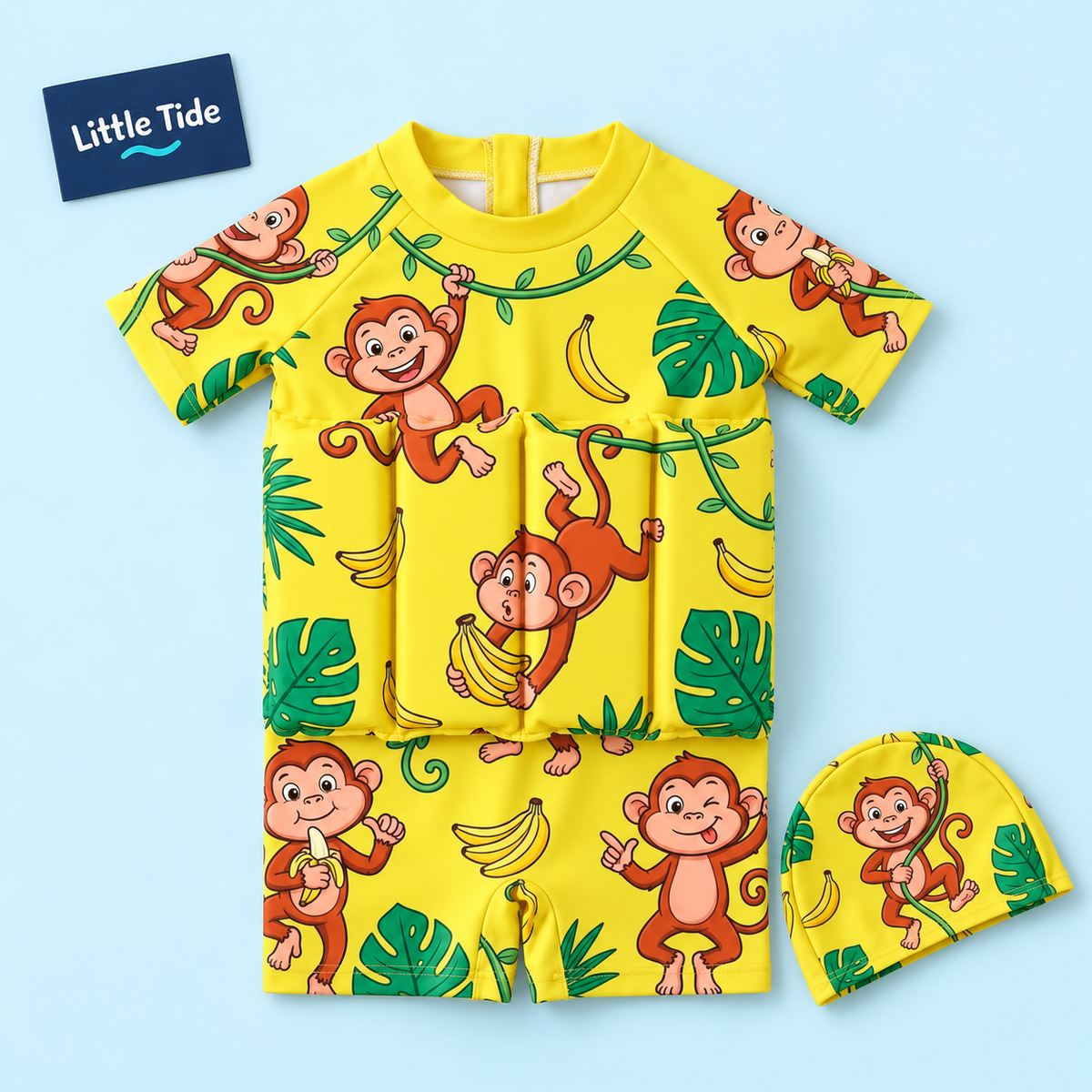 Little Tide Wild Animals — Yellow Monkey