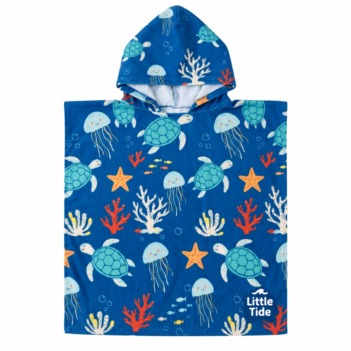 Little Tide™ Matching Poncho Towel — Dark Blue