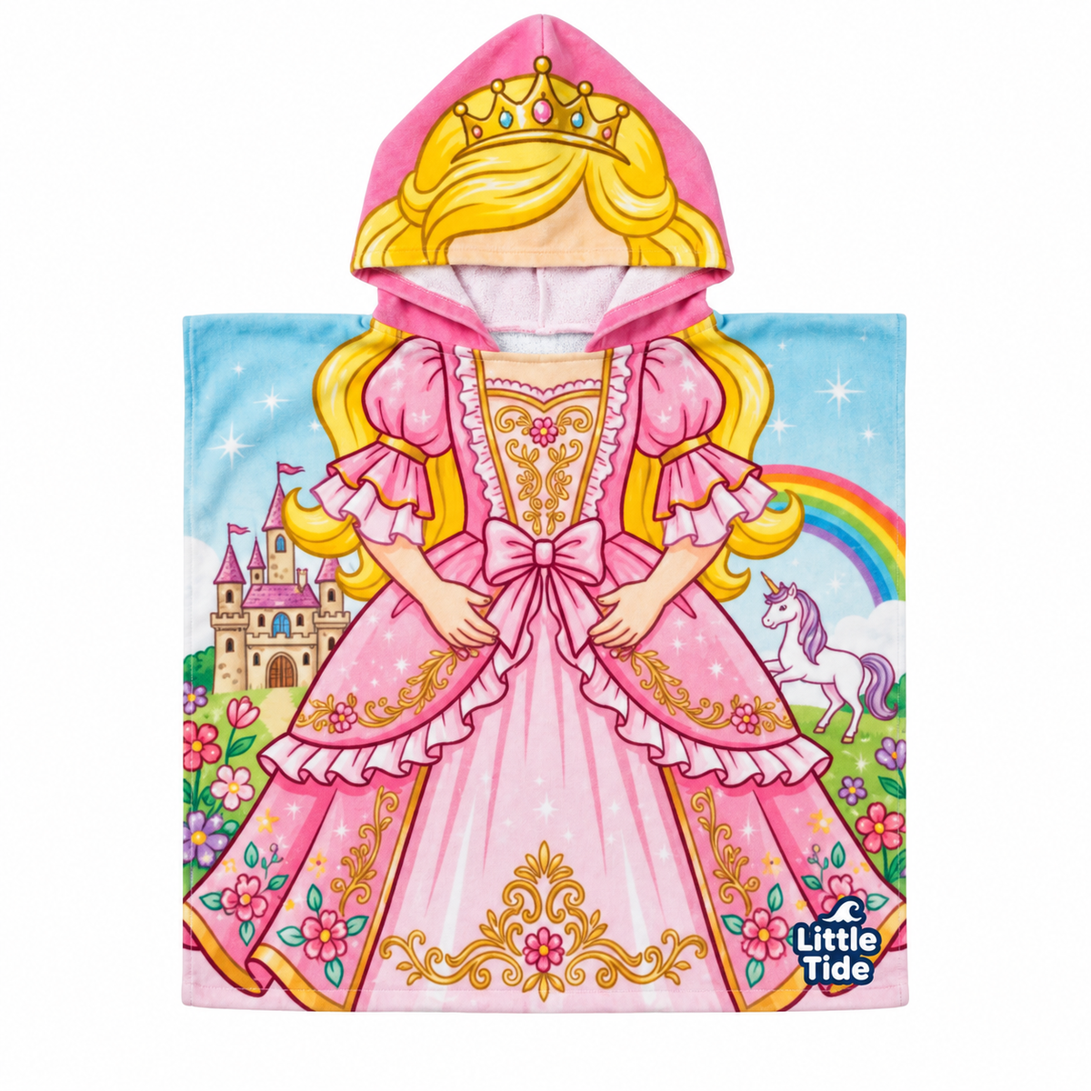Little Tide™ Character Poncho Towel — Princess