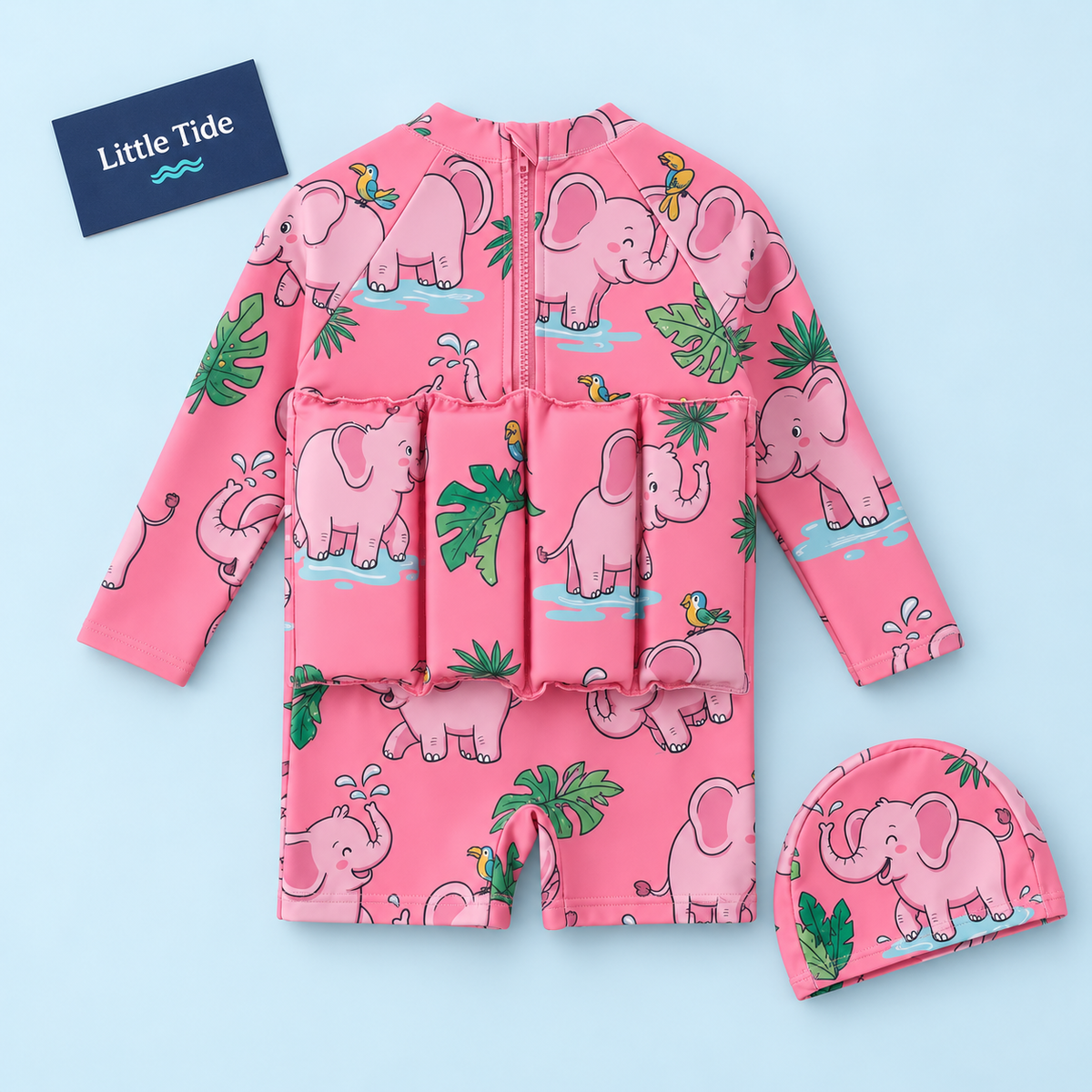 Little Tide Wild Animals — Pink Elephant
