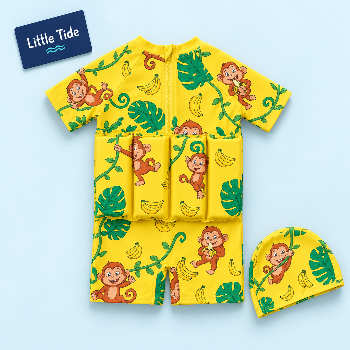 Little Tide Wild Animals — Yellow Monkey